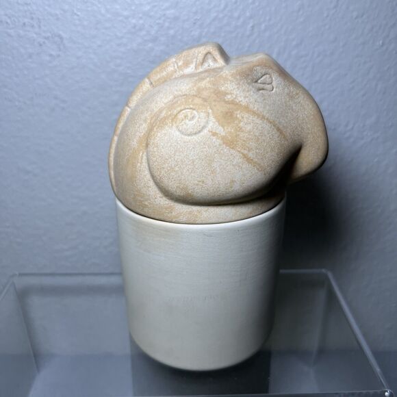 Giorgio Sant Angelo Perfume Oil Diffuser Decanter Pegasus Vintage Art Ceramic - Picture 3 of 9